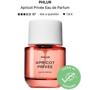 PHLUR Apricot Privee 50ML EAU DE PARFUM Brand New